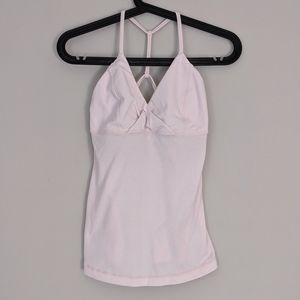 Lululemon top twist front/t- Strap back